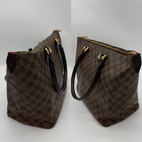 Authentic Louis Vuitton Damier Ebene Saleya MM - Picture 7 of 17